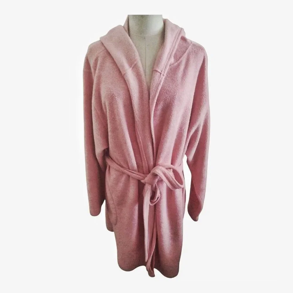 Victoria's Secret‎ Cozy Plush Short Belted Robe Size M/L